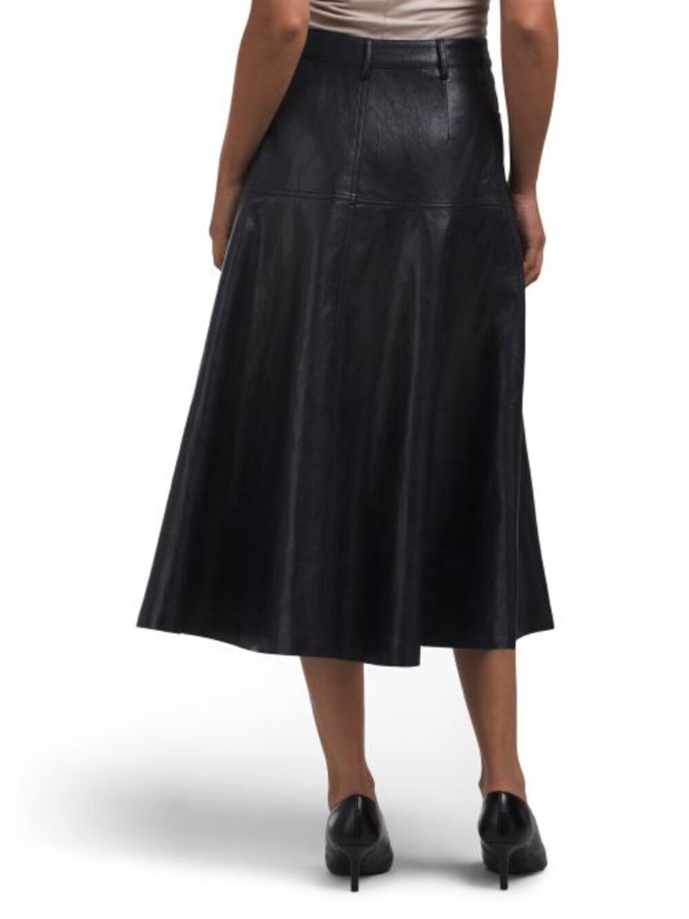 KOBI HALPERIN Faux Leather Rhea Skirt - Picture 2 of 3